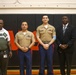 U.S. Marine visits Scarborough High School blood drive