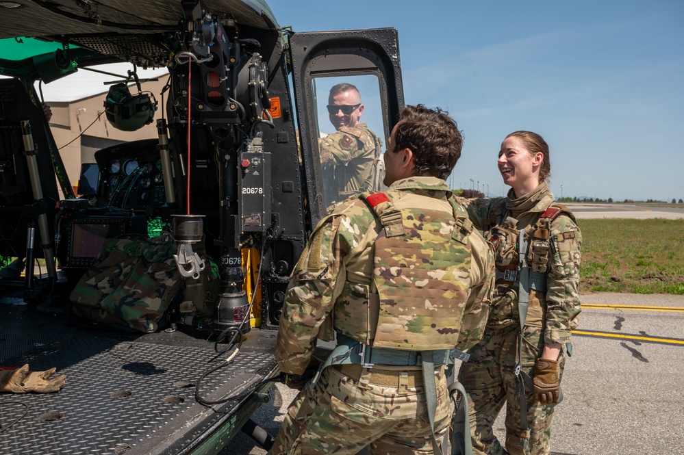 36th Rescue Squadron conducts training operations