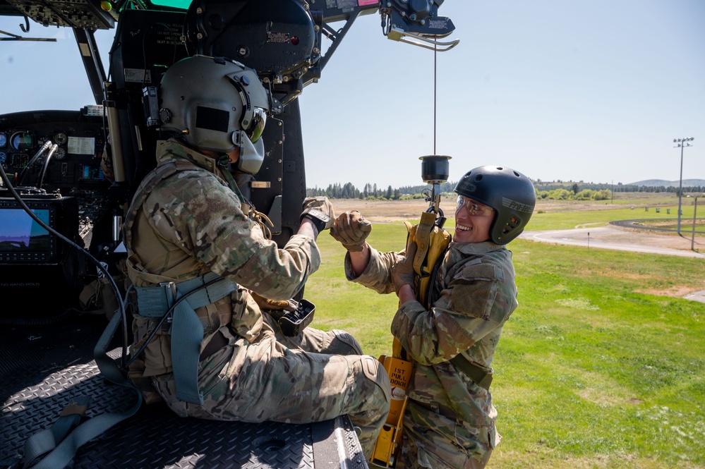 36th Rescue Squadron conducts training operations