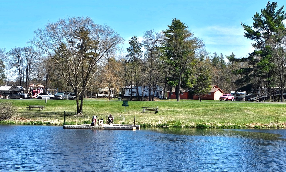 Fishing at Fort McCoy