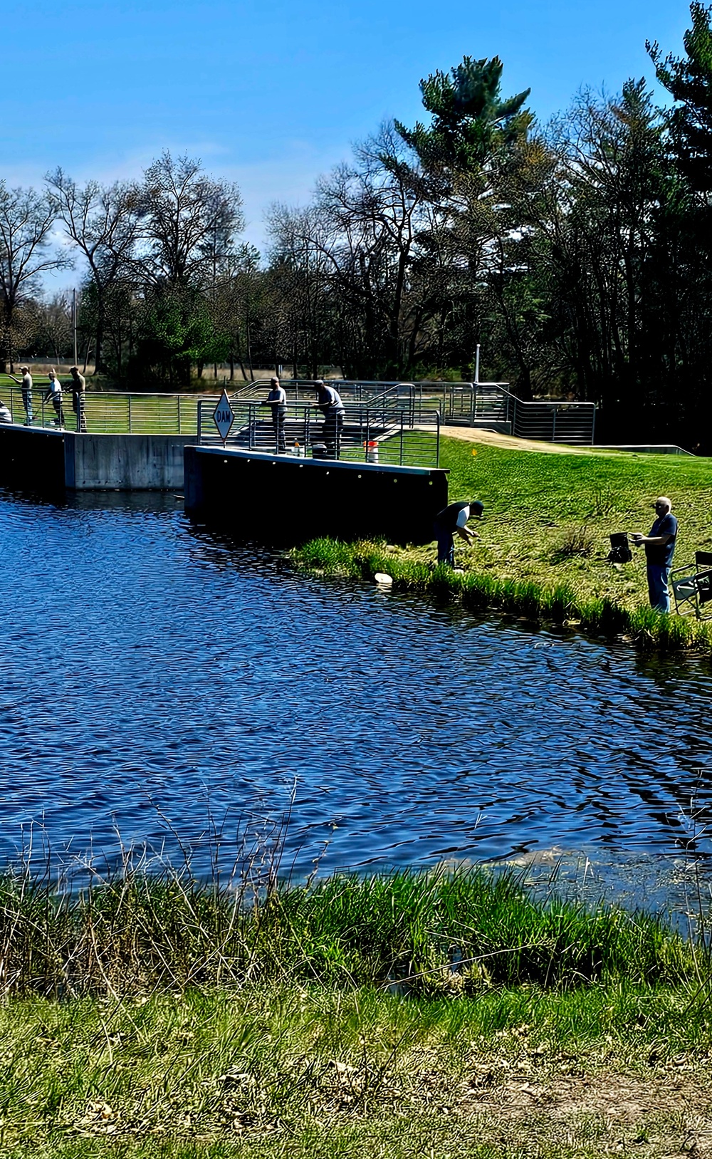 Fishing at Fort McCoy