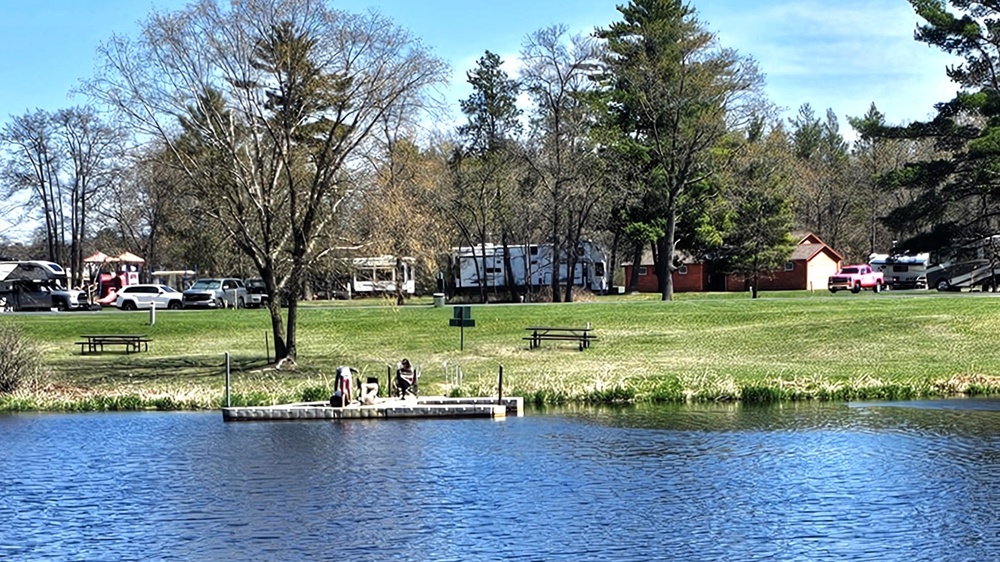 Fishing at Fort McCoy