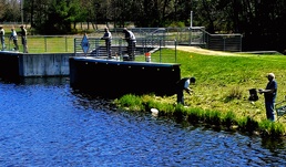 Fishing at Fort McCoy