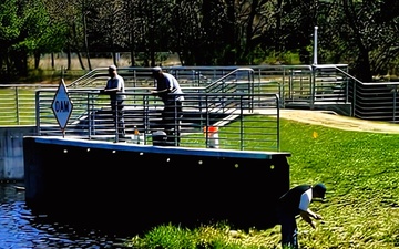 Anglers flock to McCoy to catch stocked rainbow trout; biologist says they’re a preferred species