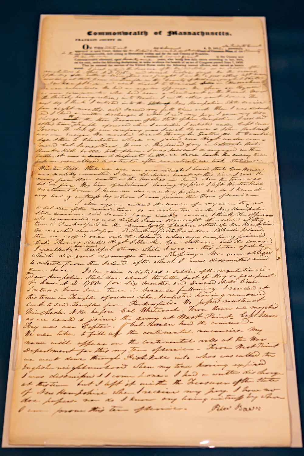 Historical documents show how U.S. Army began