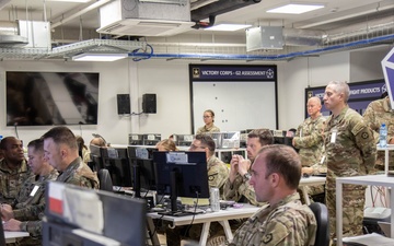V Corps Conducts CPX 1 in support of Swift Response 25