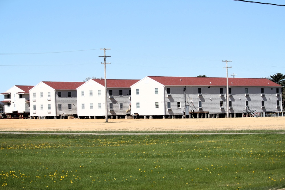 Relocation of World War II-era barracks at Fort McCoy