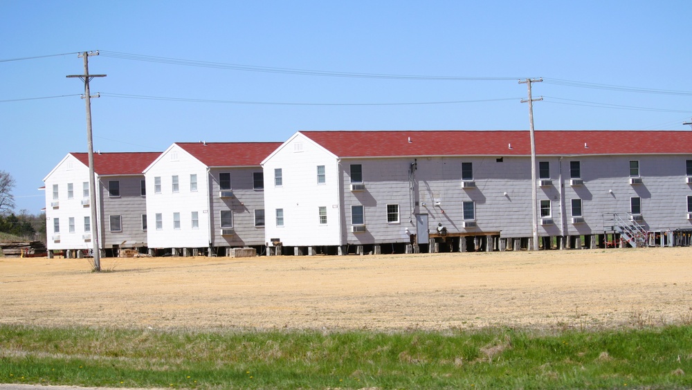 Relocation of World War II-era barracks at Fort McCoy