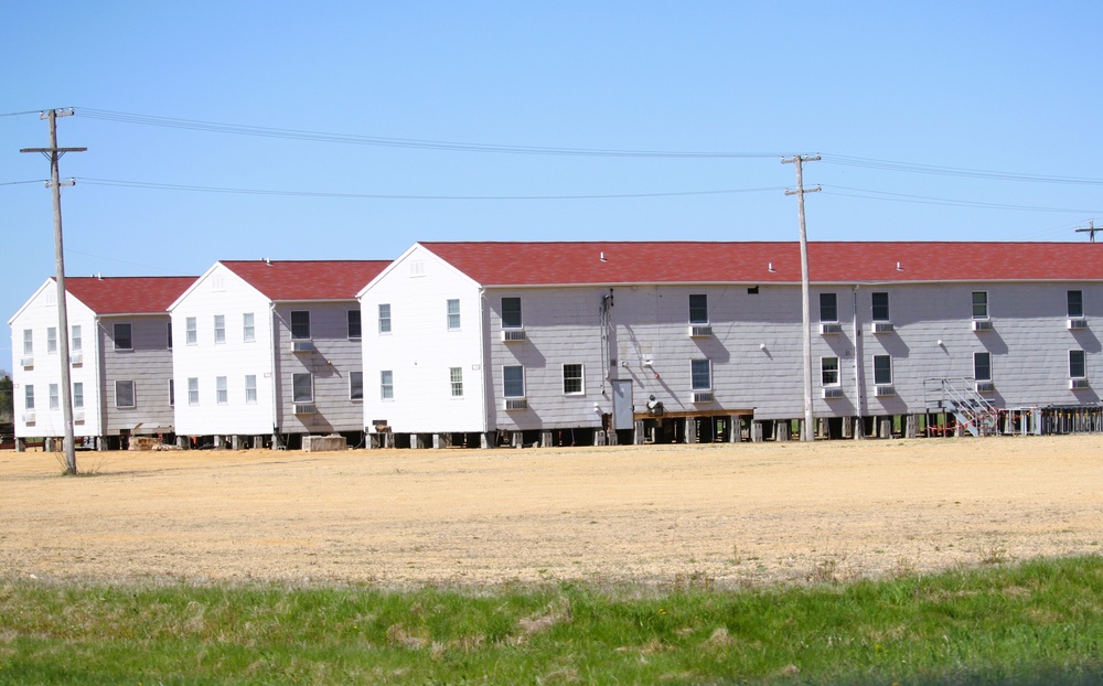 Relocation of World War II-era barracks at Fort McCoy