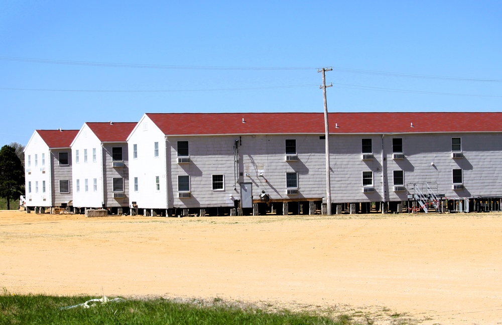 Relocation of World War II-era barracks at Fort McCoy