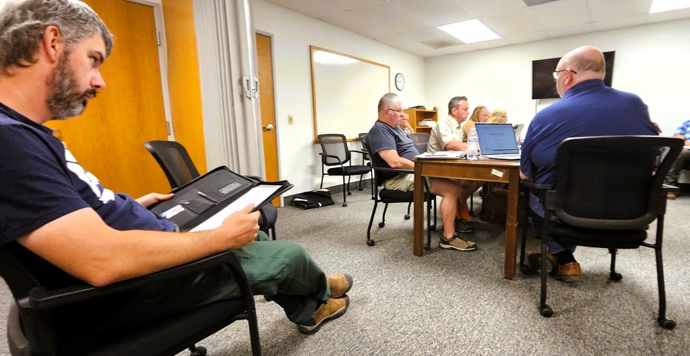 Fort McCoy personnel provide support, updates during May 2025 meeting of local natural resources committee