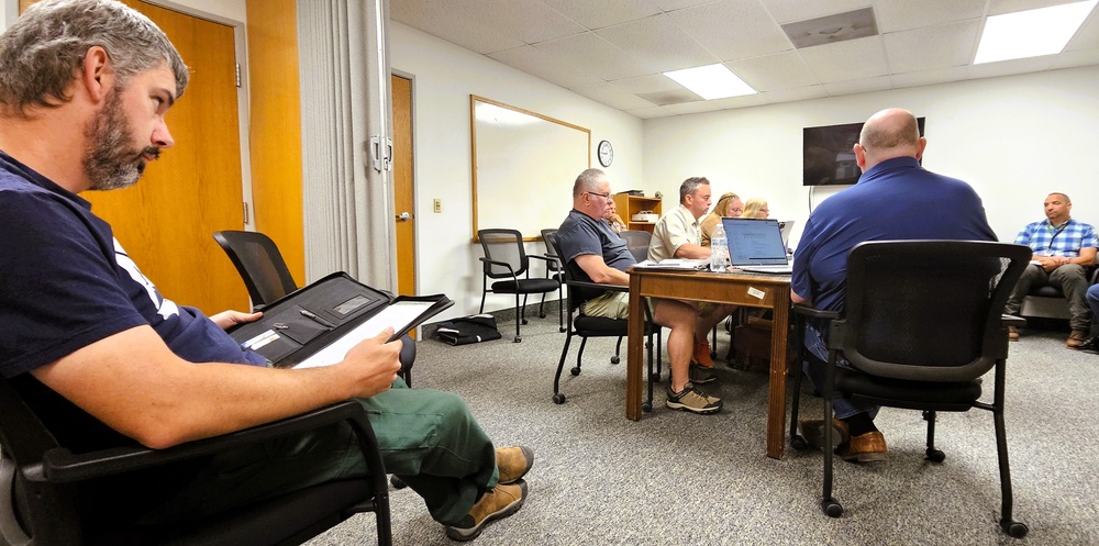Fort McCoy personnel provide support, updates during May 2025 meeting of local natural resources committee