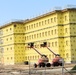 May 2025 barracks construction operations for East Barracks Project at Fort McCoy