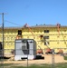 May 2025 barracks construction operations for East Barracks Project at Fort McCoy