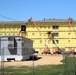 May 2025 barracks construction operations for East Barracks Project at Fort McCoy