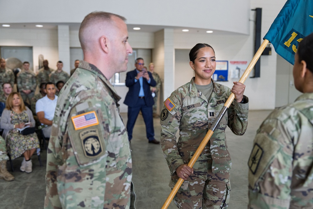 138th Public Affairs Detachment Change of Command Ceremony