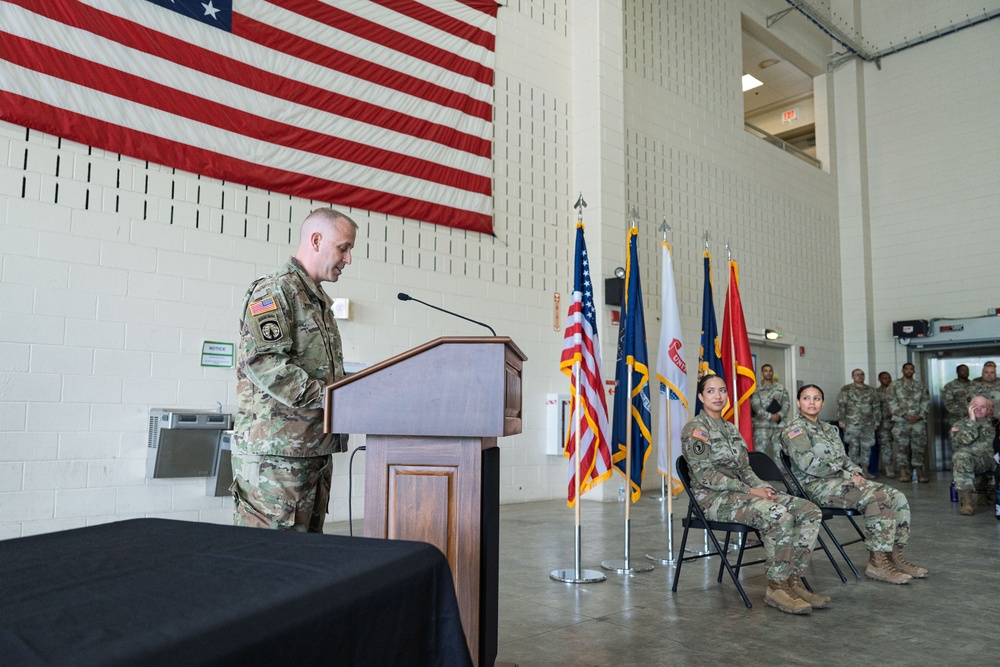 138th Public Affairs Detachment Change of Command Ceremony