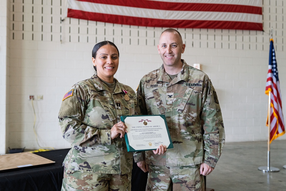 138th Public Affairs Detachment Change of Command Ceremony