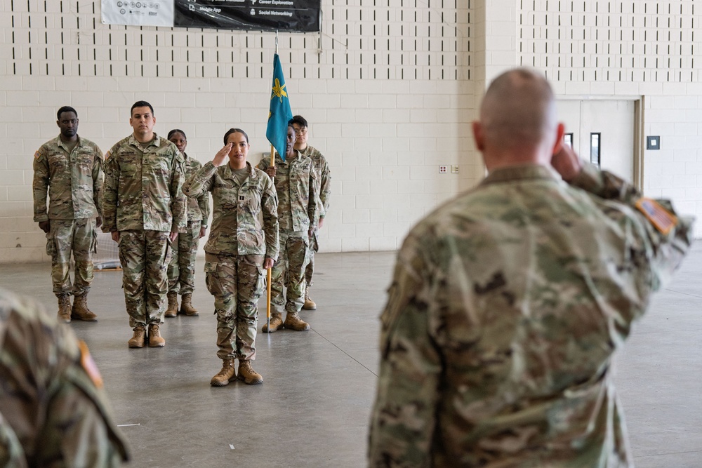 138th Public Affairs Detachment Change of Command Ceremony