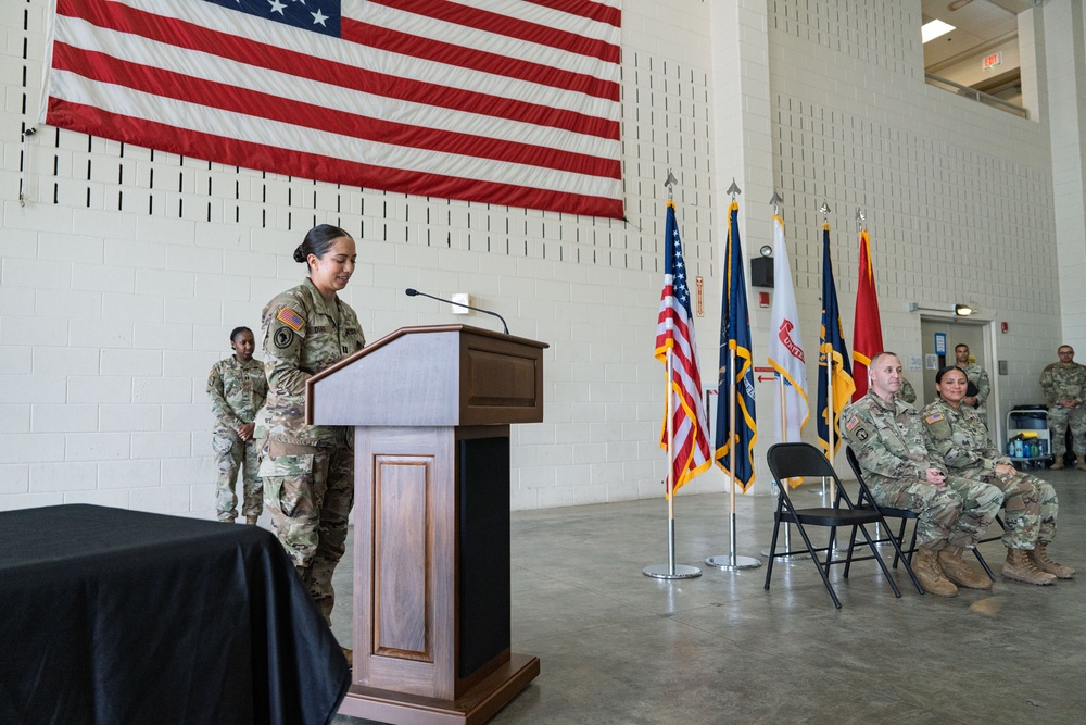 138th Public Affairs Detachment Change of Command Ceremony
