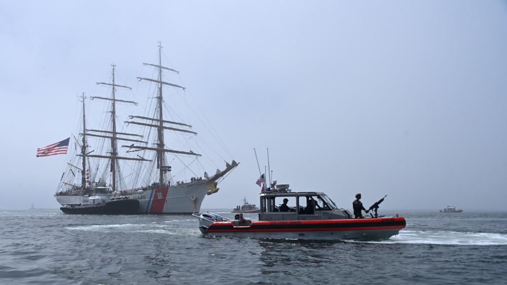 U.S. Coast Guard Cutter Eagle arrives in Los Angeles for L.A. Fleet Week 2025