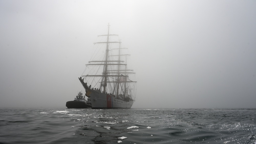 U.S. Coast Guard Cutter Eagle arrives in Los Angeles for L.A. Fleet Week 2025