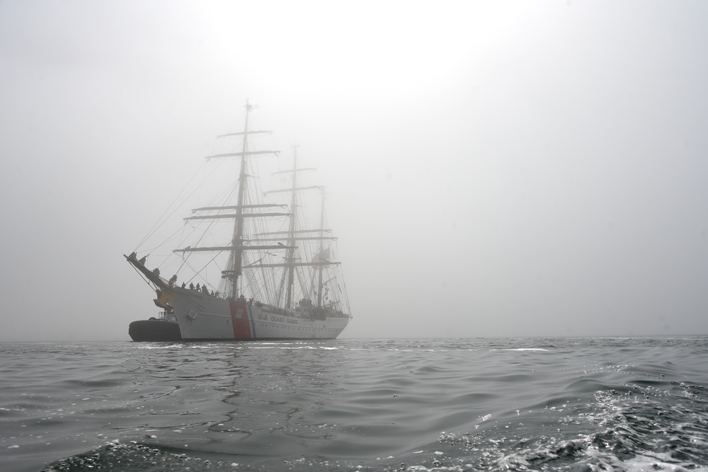 U.S. Coast Guard Cutter Eagle arrives in Los Angeles for L.A. Fleet Week 2025
