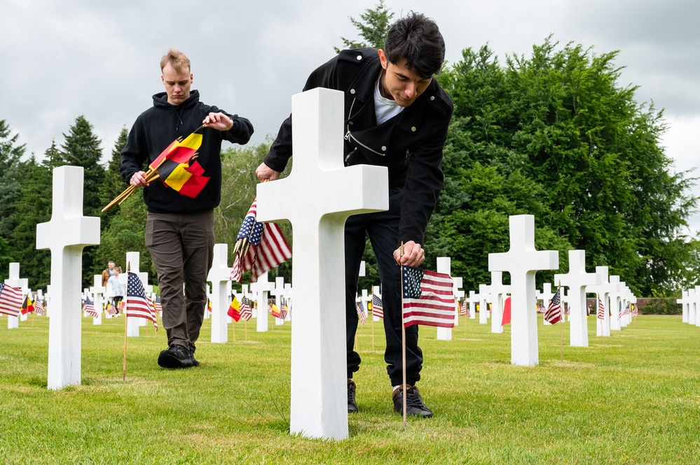 Flags-In: 701st Munitions Support Squadron commemorates Memorial Day