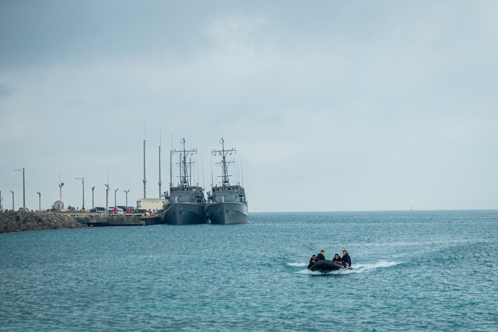 12th LLB Executes Open Water Safety Swimmer Training