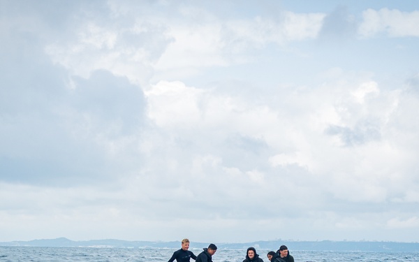 12th LLB Executes Open Water Safety Swimmer Training