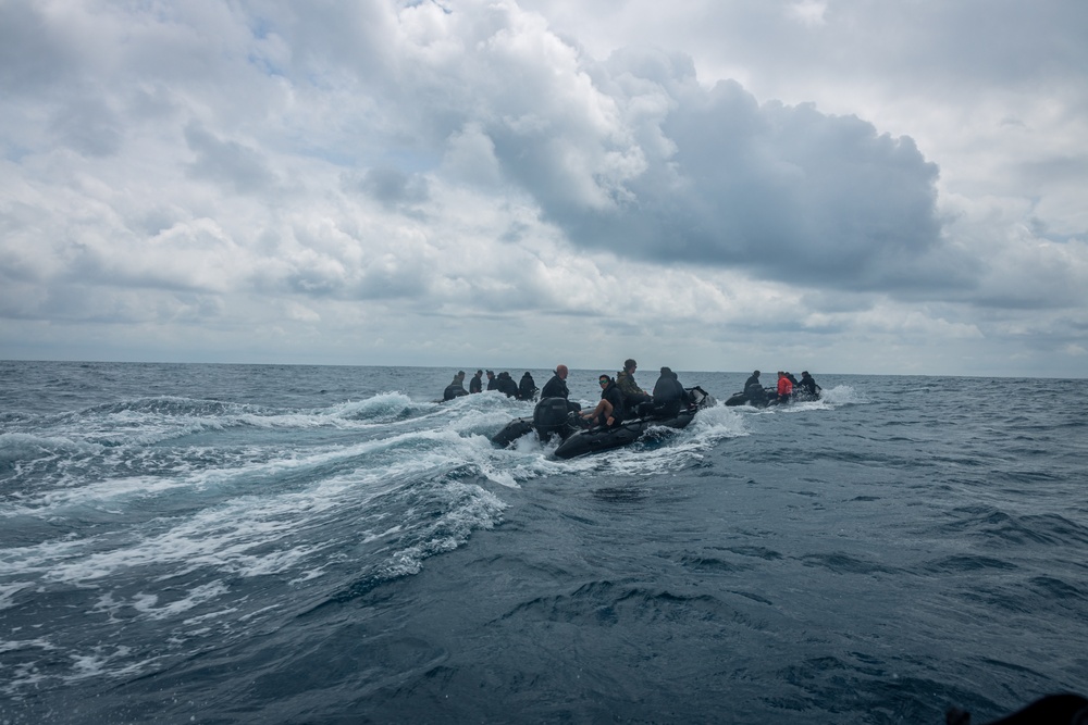 12th LLB Executes Open Water Safety Swimmer Training