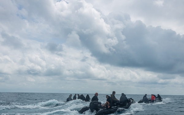 12th LLB Executes Open Water Safety Swimmer Training