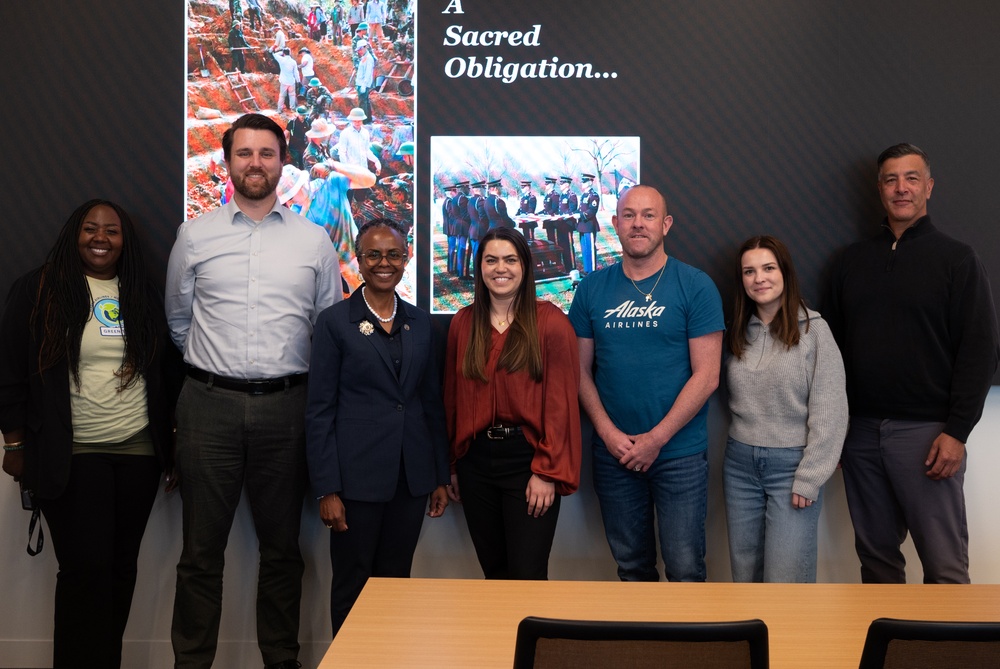 DPAA Principal Deputy Director visits Alaska Air Group Headquarters
