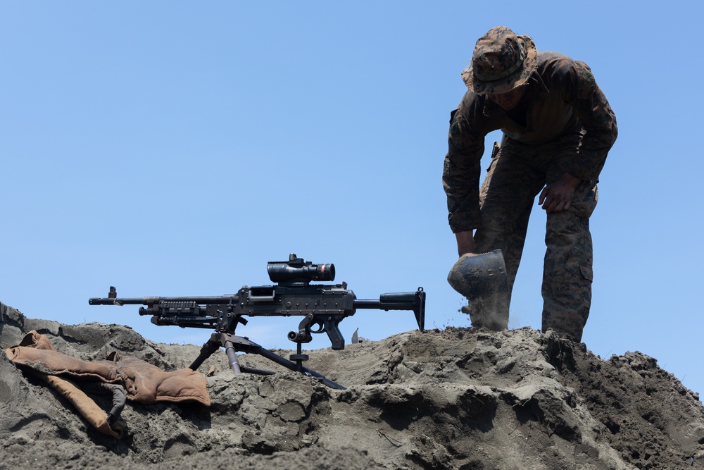 Balikatan 25: U.S. Marines Construct Defensive Positions