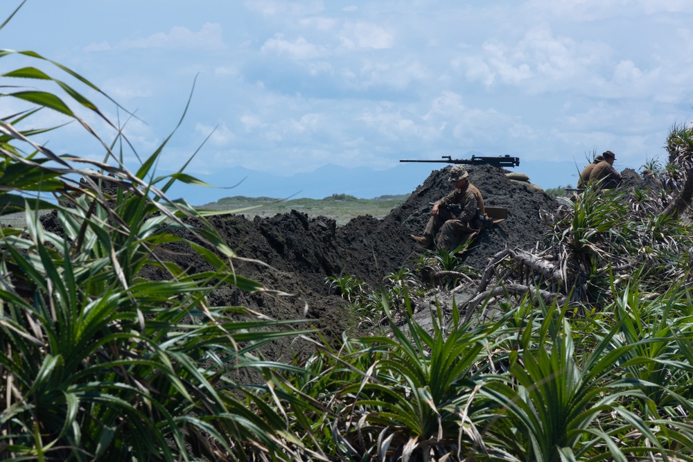Balikatan 25: U.S. Marines Construct Defensive Positions