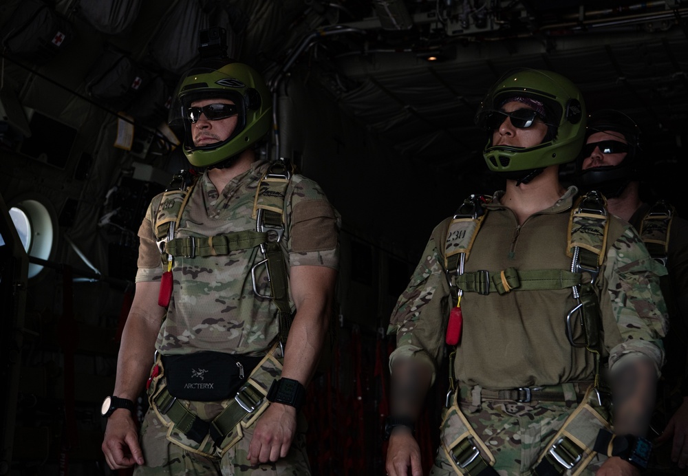 Balikatan 25: 353 SOW conducts military free fall training