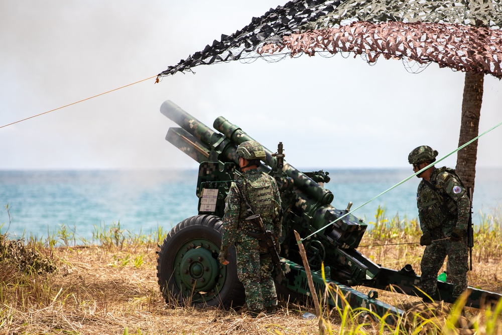 Balikatan 25: U.S., Philippine, Australian Forces Conduct Counter Landing Live Fire Exercise in Rizal, Philippines
