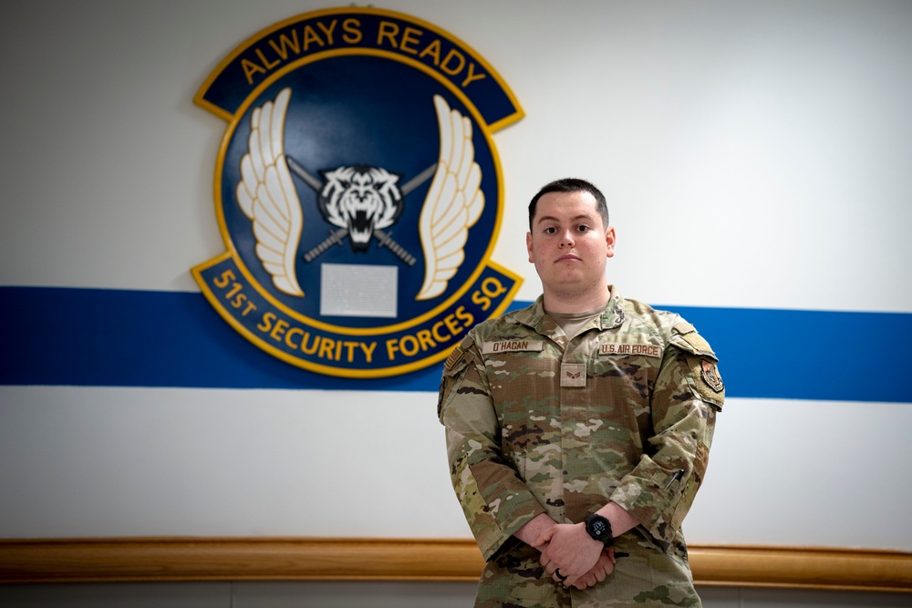 Mustang of the Week: Senior Airman Michael O’Hagan