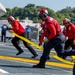 George Washington Sailors Conduct Flight Deck Drills