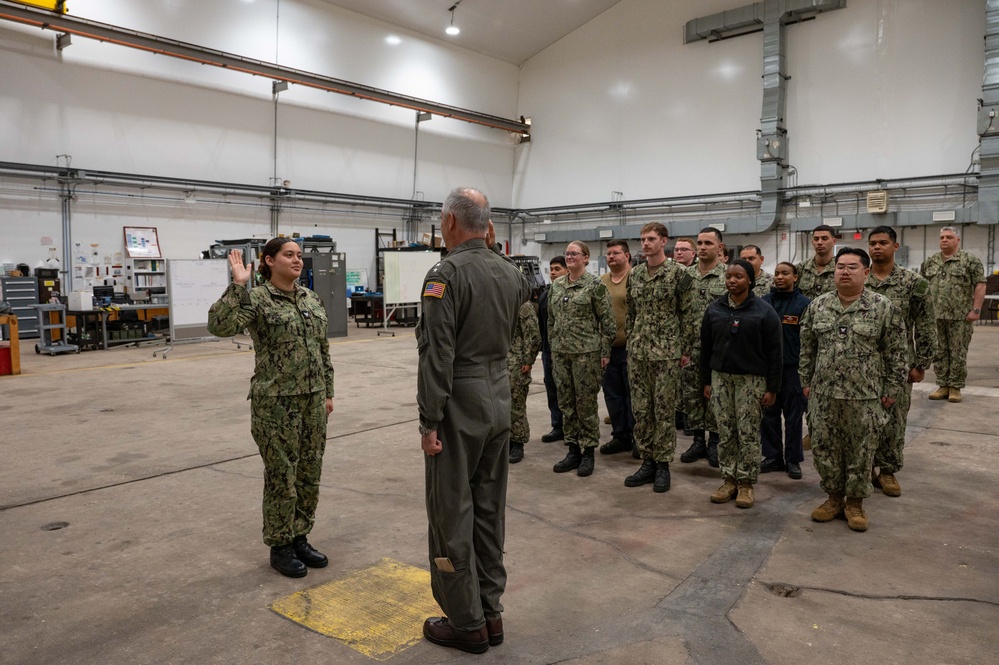 Commander, Naval Air Force Atlantic Visits HSM-79