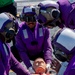 George Washington Sailors Conduct Flight Deck Drills