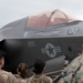 U.S. Airmen tour F-35B Lightning II aircraft during exercise Freedom Flag 25-1