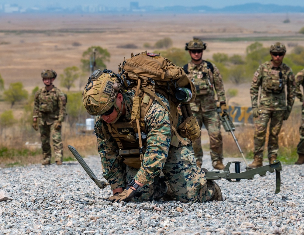 USAF, USMC, ROKAF EOD train interoperability