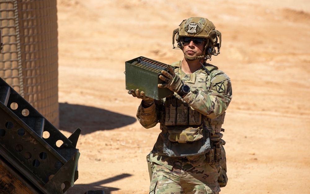 Ammunition in Motion: Task Force ARMADILLO Troops Train