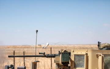 Unleashing Firepower: Task Force ARMADILLO Soldiers Train