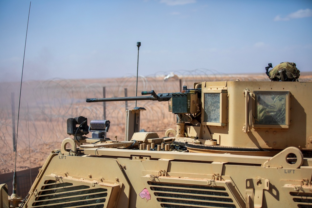 Firepower in Action: Task Force ARMADILLO Trains