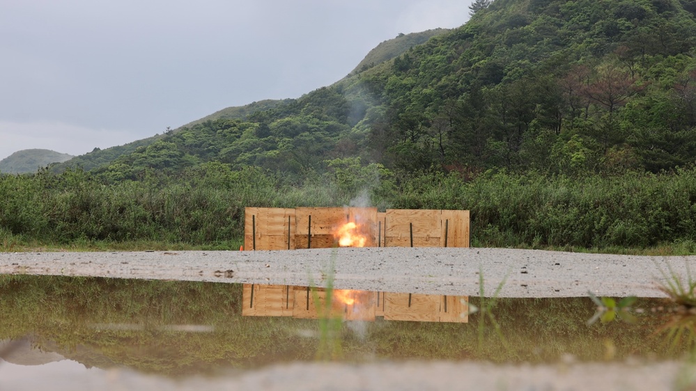 12th MLR Marines Execute an Urban Breach Demolition Range