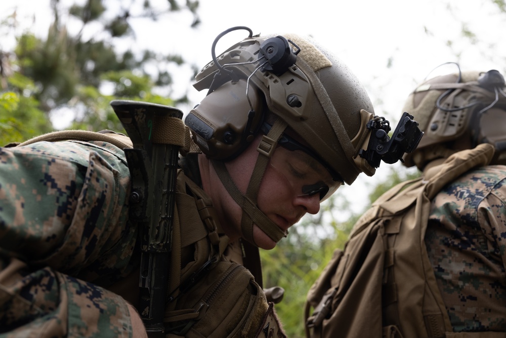 12th MLR Marines Execute an Urban Breach Demolition Range