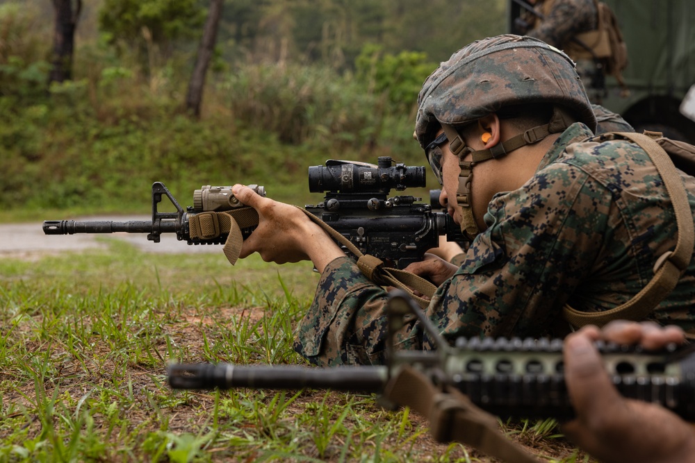 12th MLR Marines Execute an Urban Breach Demolition Range