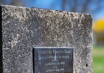 Gravestone Rubbing for Lt. Sylvester K. Rabey